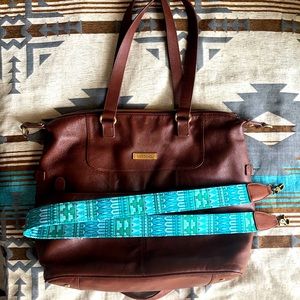 Lily Jade Shaylee diaper bag with Additional Strap